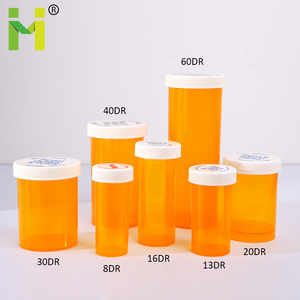 Frascos de Farmacia de PP de 8dr, 13dr, 16dr, 20dr, 30dr, 40dr, 60dr, Marca HMT, con Apertura Fácil, Robots Parata Demarcacion - Product Image 2