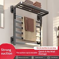 Sèche-serviettes électrique en aluminium avec thermostat, radiateur pour serviettes de salle de bain pour hôtels