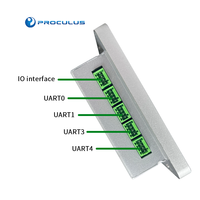 Boîtier d'affichage numérique universel pour écran HMI de 7,0 pouces, prend en charge le module d'affichage LCD TFT Wi-Fi, Android 8.1 1024x600