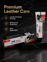 Betún para Zapatos Black Bull de Aroma Suave y Brillo Rápido, Bálsamo para Pulir Cuero Resistente al Polvo, Cuidado Diario de Calzado de Piel Vacuna, Fácil de Limpiar