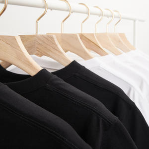 उच्च गुणवत्ता भारी वजन सादे बड़े टीशर्ट मुद्रण कढ़ाई कस्टम रिक्त 100% कपास पुरुषों के टी शर्ट - Product Image 5