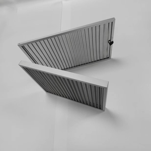 नए 304 स्टेनलेस स्टील वाशेबल प्रतिस्थापन प्लेट फिल्टर प्राथमिक दक्षता एयर कंडीशनिंग पूर्व फ़िल्टर आइसो9001 प्रमाणित - Product Image 5