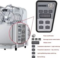 Machine populaire de granit de boue de glace congelée Cocktails Margarita Machine Milk Shake Slush Machine