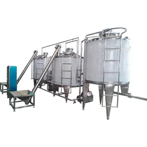 Single Layer Steam Heating Jacketed Tank Mixing Tank With Heater Mixing Tank