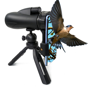 Monoculaire haute puissance 12x50 pour adultes et enfants, télescope monoculaire avec sangle de maintien pour smartphone - Product Image 1