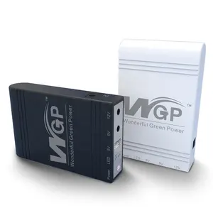 Wgp Odm Oem Meerdere Dc 12V Ups Batterij Back-Up Usb 5V Dc 9V 12V Mini-Ups Voor Wifi Router