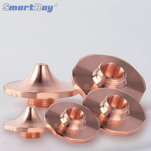 Boquilla de corte láser SmartRay OEM <span class=keywords><strong>DNE</strong></span> con boquilla de doble capa única cromada para máquinas de corte por láser - Product Image 1