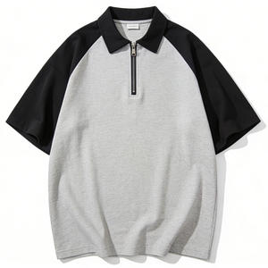 Polos Ligeros de Alta Calidad para Hombre, Camiseta de Golf a Rayas de Manga Corta, Fabricación, Impresión, Logotipo Personalizado, Ropa Urbana - Product Image 2