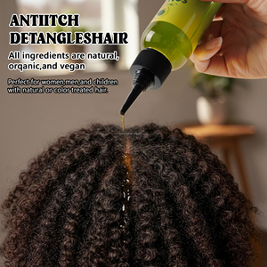 Huile capillaire hydratante et détoxifiante anti-démangeaisons pour la croissance des cheveux à l'huile d'<span class=keywords><strong>olive</strong></span>, marque privée - Product Image 5