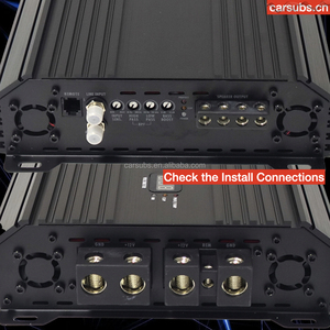 Brazil Phong Cách Đầy Đủ Phạm Vi Rms 18000W Xe Loa Siêu Trầm Khuếch Đại Đỉnh 36000W Spl Âm Bass Mạnh 1 Ohm Monoblock Xe Khuếch Đại Class D - Product Image 4