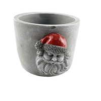 Mini pots de fleurs artificielles en ciment personnalisés et jardinières Pots de bonsaï Support de pot de fleur Décoration de jardin Utilisation intérieure et extérieure