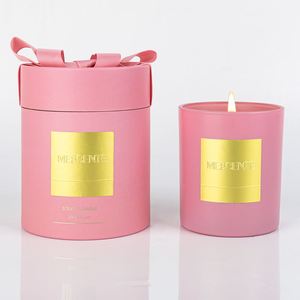 MESCIENTE Luxury Black Ceramic Scented <b>Candle</b> 230g with Gift Box Cylinder Aromatherapy Home Decor - Product Image 2