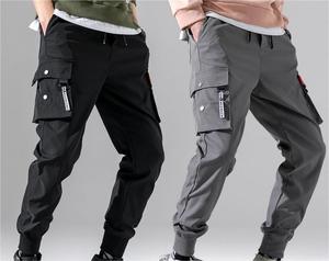 <span class=keywords><strong>Pantaloni</strong></span> <span class=keywords><strong>Cargo</strong></span> Estivi Leggeri da <span class=keywords><strong>Uomo</strong></span> di Tendenza Gamba Larga Versatile Vestibilità Comoda Multitasche Taglie Forti Casual - Product Image 3