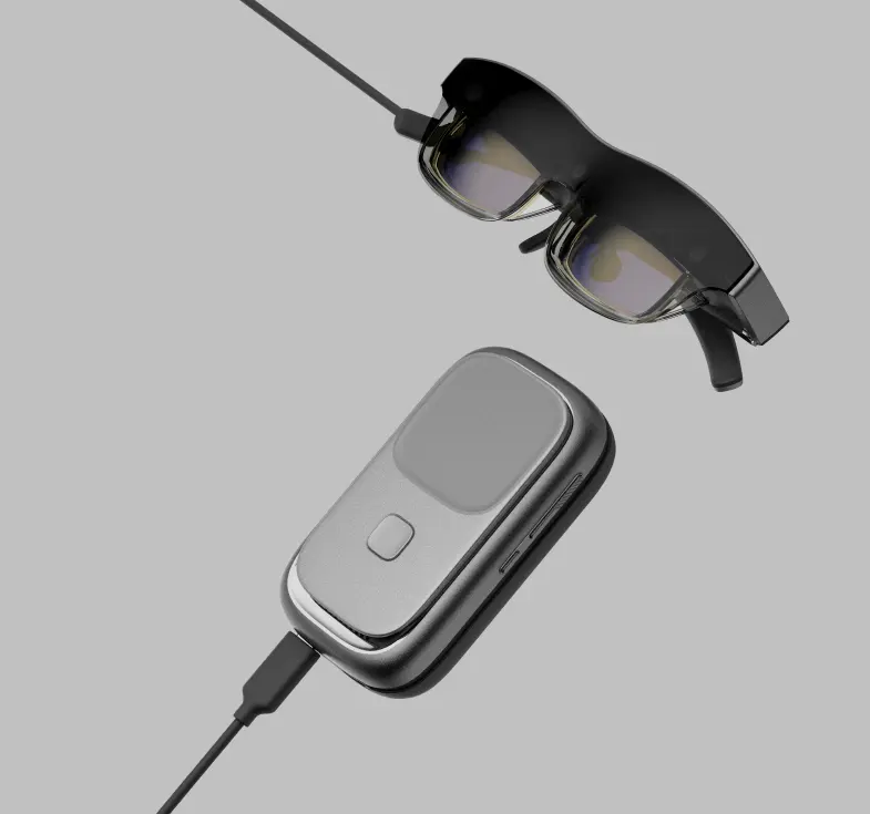 Customized OEM ODM 6DoF SLAM Algorithm RGB Camera fisheye cam AR Glasses with Station