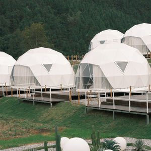 Tenda a Cupola Geodetica di Lusso per <span class=keywords><strong>Glamping</strong></span> Invernale, <span class=keywords><strong>Resort</strong></span> all'Aperto e Campeggio in Hotel - Product Image 5