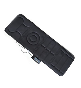 2024 Opvouwbare Draagbare Full Body Elektrische Vibrerende Korea Thaise Rug Verwarmde <span class=keywords><strong>Massage</strong></span> Matras Kussenmat Elektrisch Met Heatpad