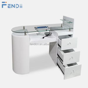 <span class=keywords><strong>Mesa</strong></span> de Manicura para Salón, Moderna <span class=keywords><strong>Mesa</strong></span> de Uñas de Madera con Extractor de Polvo - Product Image 2