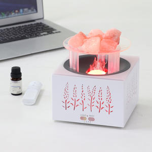 Humidificateur à flamme JCSY, design épis de blé, 0,5 L, alimentation USB, diffuseur d'aromathérapie de bureau intérieur avec lumière colorée - Product Image 3