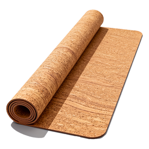 Tapete de <span class=keywords><strong>Yoga</strong></span> de Corcho Resistente, Antidesgarro, Resistente al Sudor, Base de Caucho Natural de Alta Densidad, Equipo de Gimnasio para <span class=keywords><strong>Ashtanga</strong></span> y Vinyasa - Product Image 2