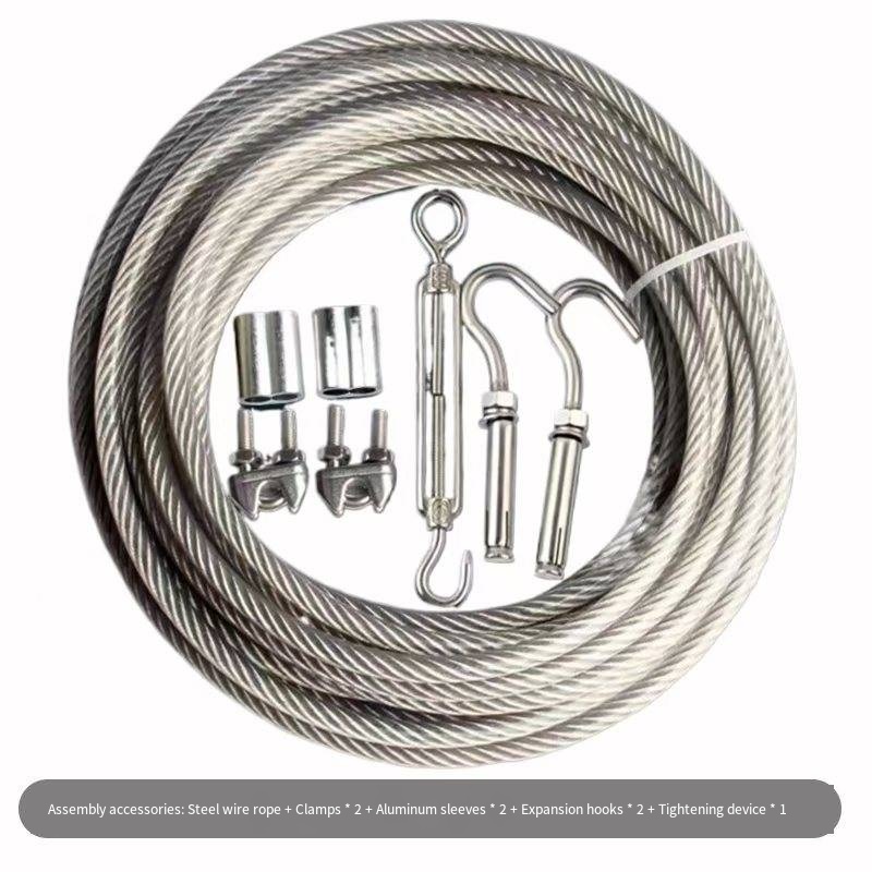 Accessori per funi metalliche in acciaio da 3 mm