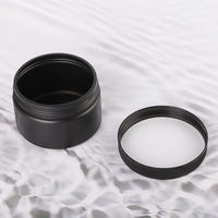 Pot cosmétique en plastique PP 250 ml, contenant pour crème, emballage pour beurre corporel, avec joint en aluminium, logo personnalisé OEM