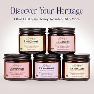 كريم مرطب للوجه والجسم بزيت شحم البقر المخفوق، مع زيت ثمر الورد، لعلاج الأكزيما وتفتيح البشرة ليلاً، للرجال والنساء، لإصلاح التجاعيد - Product Image 6