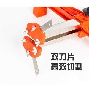 Plasterboard Cutter Stainless Steel Blade Smooth Edge Industrial Grade Push Type Panel Cutter For Woodworking - Product Image 1