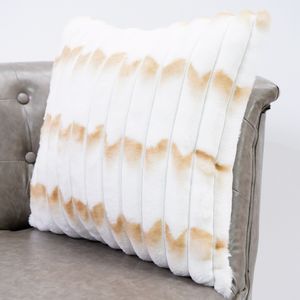 Sarung bantal penutup mewah bantal bulu kelinci Jacquard halus untuk dekorasi Sofa rumah - Product Image 4