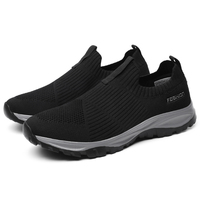 Chaussures de sport personnalisées ODM OEM pour femmes, hommes et couples, en maille respirante, légères, à enfiler, avec empeigne en coton et semelle extérieure en caoutchouc.