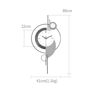 Creative Metallic Large <strong>Wall</strong> Watch <strong>Clocks</strong> <strong>for</strong> Home <strong>Decoration</strong> Custom <strong>Wall</strong> <strong>Clock</strong> Models - Product Image 2