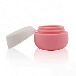 Pot cosmétique de voyage portable anti-fuite de qualité alimentaire avec logo personnalisé, idéal pour crèmes et produits de toilette – Vente en gros usine - Product Image 1