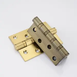 3英寸连接器现代风格设计中国黄铜滚珠轴承不锈钢门铰链