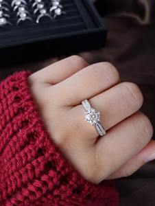 Großhandel 1,5/2/3ctMoissan ite Eternity Ring Frauen Schmuck Versprechen 925 Sterling Silber Oval Diamond Verlobung sring - Product Image 6