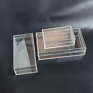 Dày Cao Cấp Hình Chữ Nhật Nhựa Trong Suốt <span class=keywords><strong>Acrylic</strong></span> Hộp Lưu Trữ Với Nắp Trang Trí Đồ Trang Sức Hiển Thị Pha Lê Hộp Nhỏ - Product Image 4
