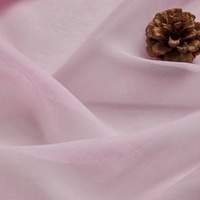 Rideau occultant ignifuge en tissu léger style polyester/coton lin, à œillets, prix usine bas