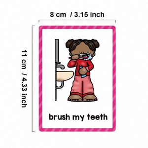 Jeu de cartes de lecture pour tout-petits, préscolaire, maternelle, éducation à domicile, vie quotidienne, phonétique, cartes flash - Product Image 6