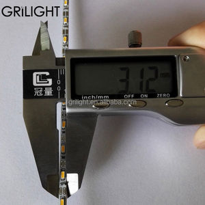 ไฟ LED แบบเส้นแข็ง SMD 7020 3014 กันน้ำได้บางเฉียบ ขนาด 3 มม. 4 มม. 5 มม. ใช้ไฟ DC12v 5v ปรับแต่งได้ - Product Image 2