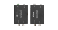 Convertisseur/Extenseur Vidéo/Audio 12G SDI de Qualité Diffusion sur Fibre Optique Monomode à 1 Cœur