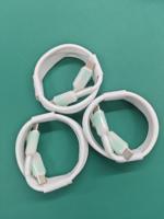 Câble USB Type-C 3A à charge rapide avec gaine en nylon pour iPhone, téléphones mobiles Android, imprimantes, batteries externes et autres appareils (1m)