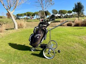 <span class=keywords><strong>Chariot</strong></span> de <span class=keywords><strong>golf</strong></span> électrique pliable à 3 roues, <span class=keywords><strong>chariot</strong></span> de caddie de <span class=keywords><strong>golf</strong></span> télécommandé avec batterie au <span class=keywords><strong>lithium</strong></span> pour club de <span class=keywords><strong>golf</strong></span> - Product Image 2