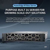 Serveur en rack 2U R760xs avec double processeur Intel Xeon Scalable pour les charges de travail d'entreprise