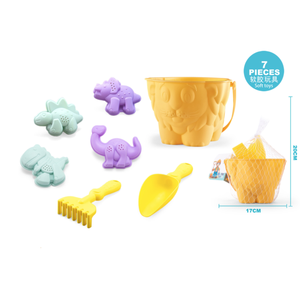 Professional Factory Plastic Material Beach Bucket Beach Toy Set For Children