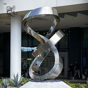 Statue de <span class=keywords><strong>hache</strong></span> géante en acier inoxydable, décoration de jardin personnalisée BLVE, sculptures métalliques d'extérieur - Product Image 6