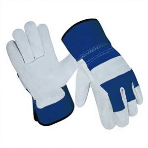 Guantes de Seguridad Profesionales de Cuero Vacuno Reforzado, Certificación CE, Anti-Corte, Protección para Manos, JNM SAFETY - Product Image 2