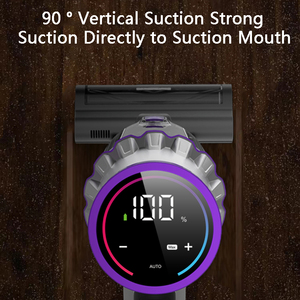 Máy hút bụi cầm tay, pin sạc, công suất mạnh, hút siêu mạnh, dùng được cho sàn nhà, thảm, lông thú cưng, khô, dùng được cho ô tô - Product Image 4