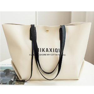 Sacs à main et sacs à main pour femmes avec logo personnalisé OEM Luxe Ensemble d'achat Mots-clés de recherche chauds Sac à main de créateur en cuir PU Sacs fourre-tout souples - Product Image 5