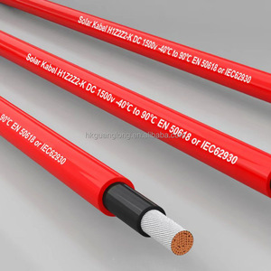Cable Solar Negro o Rojo PV1-F 4mm2 6mm2 10mm2 con Certificación TUV 1500V DC, Cable Único de Cobre Suave Recocido - Product Image 6