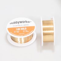 Hobbyworeker Offre Spéciale 24 coloré 22 jauge 0.6mm Non-effacement Flexible Fil De Cuivre Pour Le bricolage Fabrication de BIJOUX Pour femmes Et fille