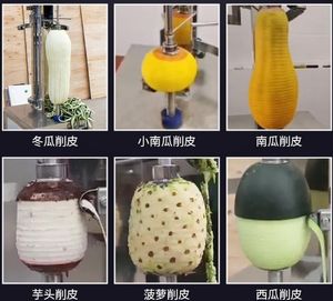 เครื่องปอกเปลือกและคว้านเมล็ดผลไม้เกรปฟรุต สับปะรด แคนตาลูป ขนุน มะพร้าว แบบอัตโนมัติประสิทธิภาพสูงสำหรับอุตสาหกรรม - Product Image 5