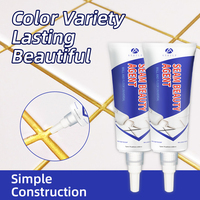 Revêtement liquide époxy imperméable et résistant aux taches pour joints de carrelage, haute dureté, séchage rapide, application au pinceau pour carreaux muraux et de sol